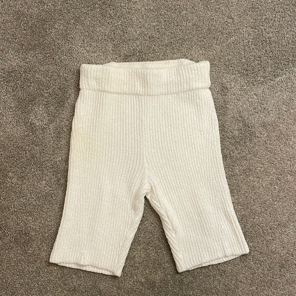 Rag and bone knit ribbed biker shorts